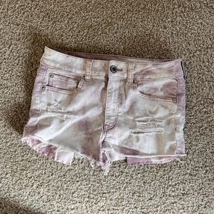 american eagle jean shorts size 6